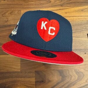 Kansas City Monarchs New Era Negro Leagues Fitted Hat 7 1/8 NWT